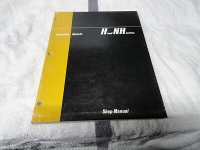 Cummins Diesel H And NH Series Shop Manual 1965 Used - Image 1 of 3