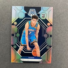 2022-23 Panini Mosaic Chet Holmgren Silver Prizm Rookie RC Thunder #236