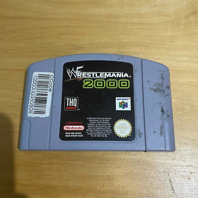 N64 Nintendo 64 - WWF Wrestlemania 2000 - Image 1 of 2