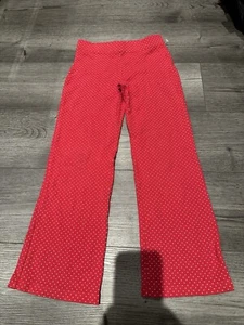 New Gymboree Cherry Cute Knit Pants Size 7 Red Polka Dots Valentine’s Day - Picture 1 of 3