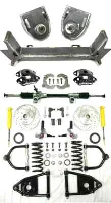 1948 1952 Ford Truck Mustang II Manual Front End Suspension Stock Black Wilwood - Imagem 1 de 4