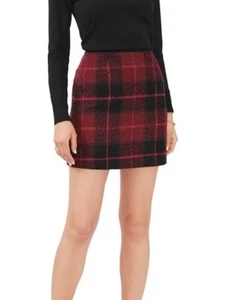 1. State Winter Muse Womens Plaid Coordinating Mini Skirt Sz 12 NWT MSRP $89.00 - Picture 1 of 4