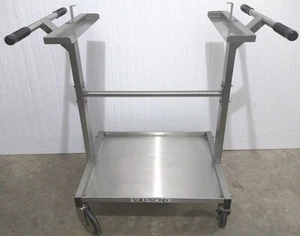 WELCH ALLYN SCALE-TRONIX 4802 4800 PEDIATRIC INFANT BABY SCALE STAINLESS CART - Picture 1 of 7