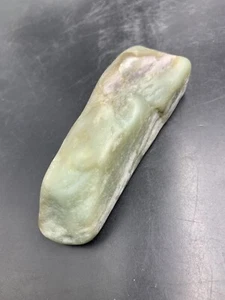 Chinese Qiemo Nephrite Jade Rough Rock Large Candy Sugar Jade 255g - Picture 1 of 17