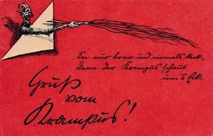 Motiv - Karte gruß vom Krampus (7226) - Imagen 1 de 2