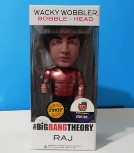 Funko Wacky Wobbler BIG BANG THEORY RAJ  metallic Star Trek Chase 2013 RARE 💎 - Bild 1 von 7