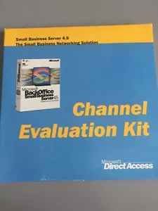 Microsoft Small Business Server 4.5 Channel Evaluation Kit, Rare Collector Item - Picture 1 of 1