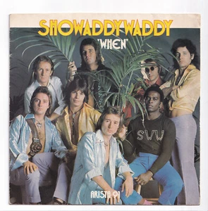 (AI561) Showaddywaddy, When - 7 inch sleeve only - Picture 1 of 2