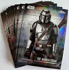 Star Wars Mandalorian Chrome, Armored & Ready Insert Card Set AR1-10