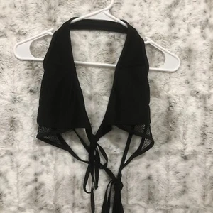 ASOS Swim String Bikini Halter Womens Size 6 Black - Picture 1 of 8