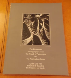 Butterfield & Butterfield Fine Photographs Auction Catalog April 1989 VG+ - Imagen 1 de 8