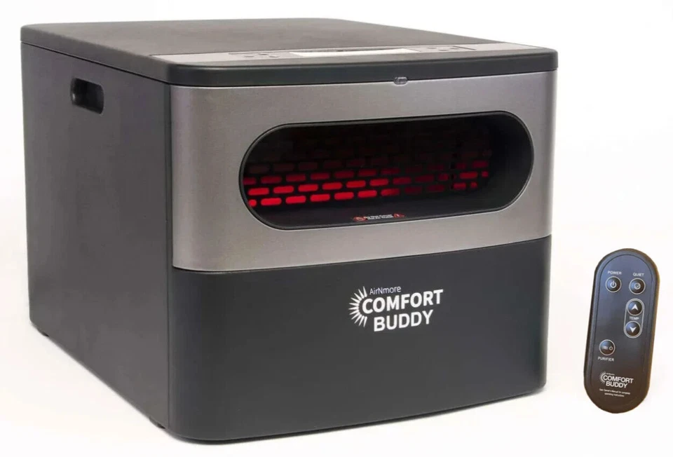 AirNmore Comfort Buddy Infrared Space Heater - Image 1 of 4