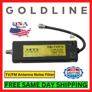 Marine Technology TV/FM Antenne Rauschfilter 75 OHM Hi-Pass Stecker schwarz Kit - Bild 1 von 5