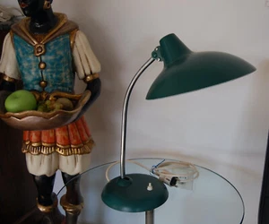 Kaiser Idell Schreibtischlampe 6786 petrol großer Schirm - Bild 1 von 8