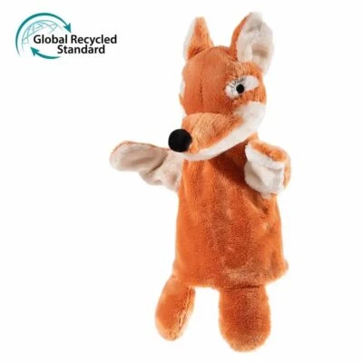 Handpuppe Fuchs 30cm superweich gefüllt Hand Puppe Sandmännchen Kuscheltier neu - Bild 1 von 2