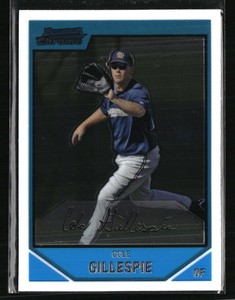 Cole Gillespie 2007 Bowman Chrome #BC194  Baseball Card