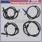 4pcs For Nissan Sentra 2007-2012 ABS Wheel Speed Sensor: Front Rear Left Right Nissan Sentra