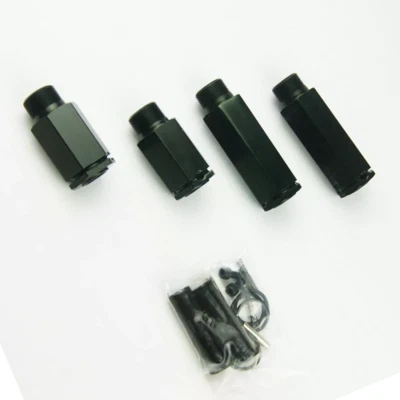 Schwarze Aluminiumlegierung Radnabe Verlängerungskit für 1/5 HPI BAJA 5B 5T 5SC - Bild 1 von 2