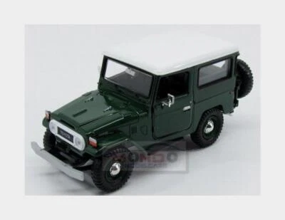 1:24 MOTORMAX Toyota Fj40 Land Cruiser Hard-Top Closed 1980 MTM79323GN - Immagine 1 di 2