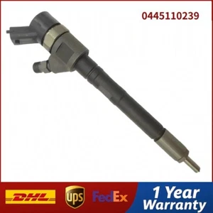 Fuel Injector 0445110239 for Citroen C3 C4/Peugeot 207 307/Fiat Scudo/Mazda - Bild 1 von 6
