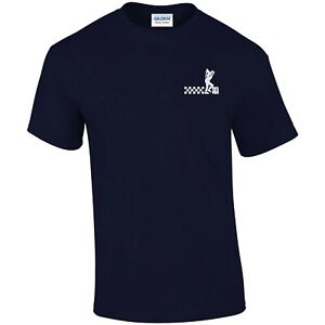 Ska Man T-Shirt With Embroidered Logo. Mod, Soul, Ska, Two Tone. Retro T shirt