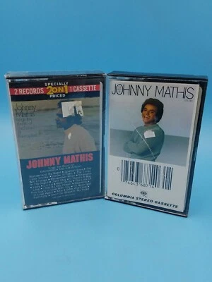 JOHNNY MATHIS cassette Sings the Music of BACHARACH & KAEMPFERT Sealed + Best OF - Image 1 of 4