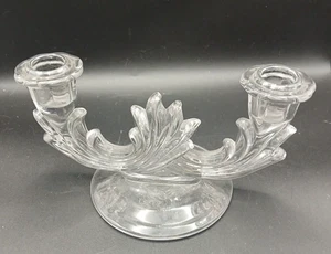 Fostoria 2 Lite Candle Holder - Picture 1 of 2