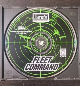 Jane's Fleet Command 1999 EA Combat Simulations Video Game Windows 1995 & 1998 - Picture 1 of 4