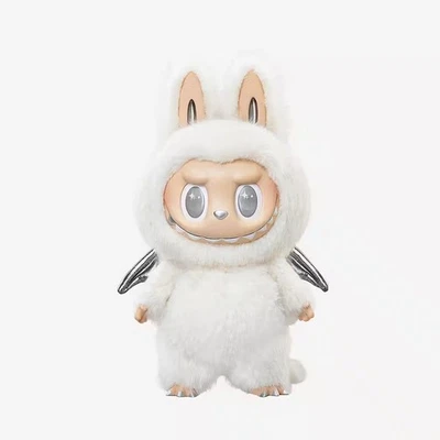 ORIGINAL POP MART THE MONSTERS - ANGEL IN CLOUDS Vinyl Face Doll~60cm + Tote Bag