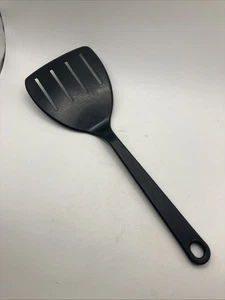 Spatola giraspatola su misura nylon larga 4 fessure nero USA vintage - Foto 1 di 10