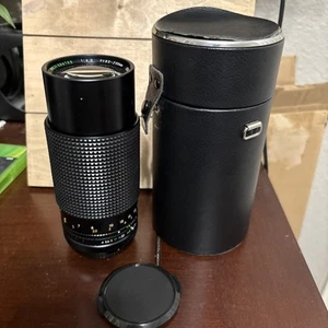 Vintage SEARS Multicoated Auto Zoom f/1:4.0 F=80-200mm 55ø Camera Lens & Case - Picture 1 of 11