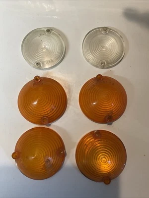 Lentes originales Ford Mustang 1965 1966 luz de estacionamiento C5ZZ-13208-A y lentes de reversa Foto 1 de 4