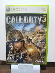 Call of Duty 3 Microsoft Xbox 360 Cib getestet & funktionsfähig - Bild 1 von 5