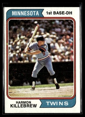 1974 Topps Harmon Killebrew EX/MT Set Break #400 - Image 1 of 2