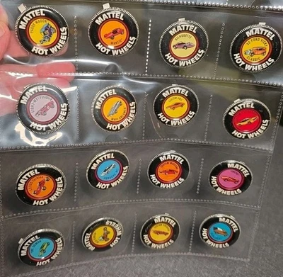 Hot Wheels Redline 16 pin badge lot #2 - Image 1 of 4