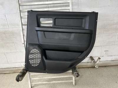 2020 DODGE RAM3500 Passenger Right Side Rear Interior Trim Panel Black OEM  - Image 1 of 4