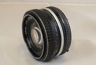 Nikon Nikkor 20 mm f/4 sin IA. Lente MF Foto 1 de 4
