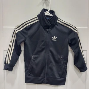 Adidas Original Track Jacket Kids Size S 4-5Y - Picture 1 of 4