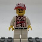 2011 Lego Clutchers Baseball Player COL047 Series 3 Minifigure With Stand