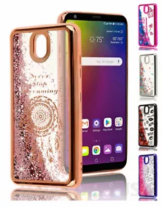 For LG Escape Plus | K30 (2019) | Arena 2 - Waterfall Glitter Design Cover Case - Picture 1 of 31