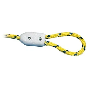 MORSETTO IN PLASTICA PER CIME  5/6 MM 1CP IMPIOMBATURA BIANCO ACCESSORI NAUTICA - Foto 1 di 1