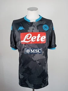 KAPPA NAPOLI MAGLIA CALCIO Tg XL UOMO MAN T-SHIRT SOCCER SPORT JERSEY 19/20 - Foto 1 di 7