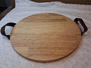 12 In Wood Serving Tray Food Safe New. T56 - Picture 1 of 1