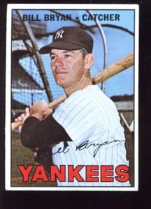 Carta Baseball 1967 Topps HIGH #601 Bill Bryan New York Yankees - Foto 1 di 1