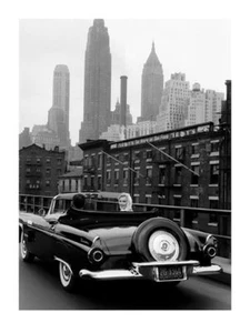 Póster impreso artístico de Marilyn Monroe en Nueva York Sam Shaw 23,5 x 31,5 - Imagen 1 de 1