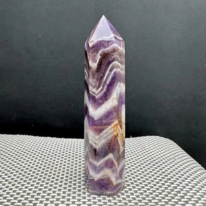 Obelisco Amatista Sueño Natural 318G Cristal Energía Columna Reiki Curación F529 - Imagen 1 de 16