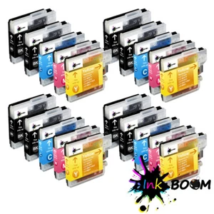 4SET4BK Ink Cartridge fits Brother LC61 MFC-795CW MFC-990CW DCP-365CN DCP-6690CN - Picture 1 of 1