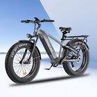 750W Electric Bicycle For Adult 48V 15.6Ah E-Bike Motor 26In Fat Tire 45Km/H