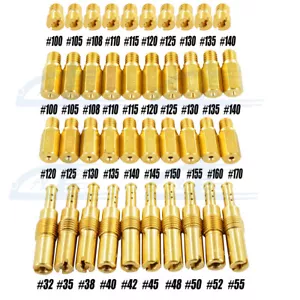 Carburetor 30Pc Main Jets+ 10Pc Slow Jets/Pilot Jet Kit FOR PWK Keihin OKO Carbs - Picture 1 of 9
