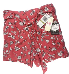 GB Girls Gianni Bini Skort Girls 14 salmon with tie belt NWT $34 - Picture 1 of 5